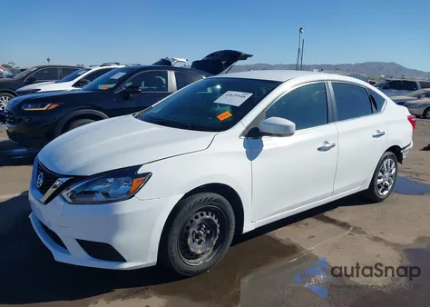 2017 Nissan Sentra Sv z USA, uszkodzony, nr VIN 3N1AB7AP5HY240801
